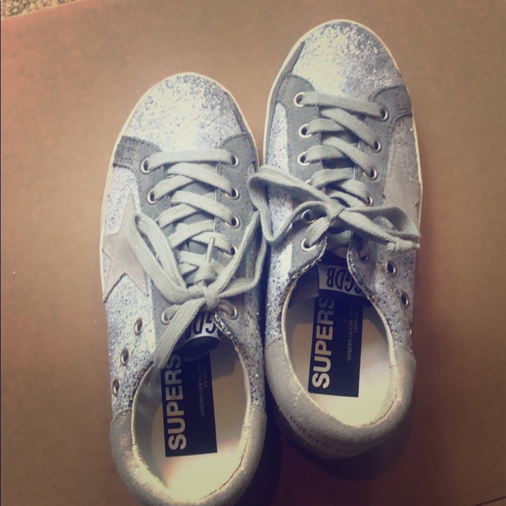 Golden Goose Superstar Sneakers, size 35